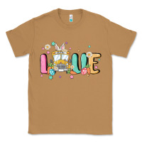 Toasted Coconut love school bus Classic Tee - MaliasSmallBusiness