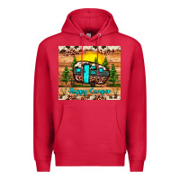 Cardinal happy camper Premium Hoodie - JahusDesignShop
