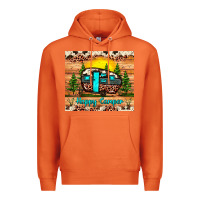 Carrot happy camper Premium Hoodie - JahusDesignShop