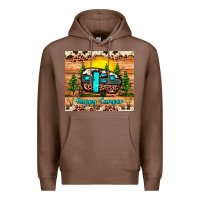 Chestnut happy camper Premium Hoodie - JahusDesignShop