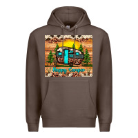 Coffee happy camper Premium Hoodie - JahusDesignShop