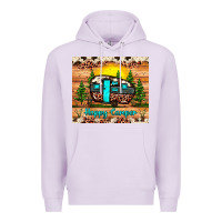 Lilac happy camper Premium Hoodie - JahusDesignShop