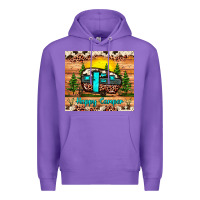 Purple happy camper Premium Hoodie - JahusDesignShop