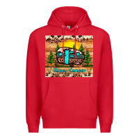 Red happy camper Premium Hoodie - JahusDesignShop