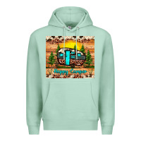 Seafoam happy camper Premium Hoodie - JahusDesignShop