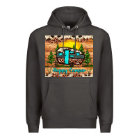 Smoke happy camper Premium Hoodie - JahusDesignShop