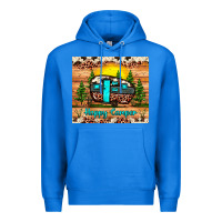 True Royal happy camper Premium Hoodie - JahusDesignShop
