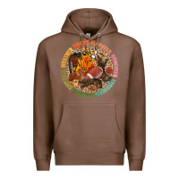 Chestnut Boots flannels bonfires leggins football Premium Hoodie - NancyCooperArtShop
