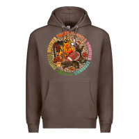 Coffee Boots flannels bonfires leggins football Premium Hoodie - NancyCooperArtShop