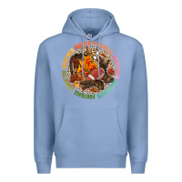 Colony Blue Boots flannels bonfires leggins football Premium Hoodie - NancyCooperArtShop