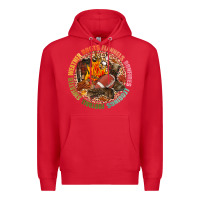 Red Boots flannels bonfires leggins football Premium Hoodie - NancyCooperArtShop