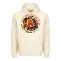 Sandshell Boots flannels bonfires leggins football Premium Hoodie - NancyCooperArtShop