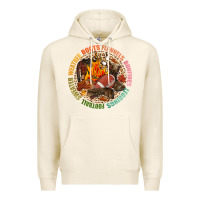 Tofu Boots flannels bonfires leggins football Premium Hoodie - NancyCooperArtShop