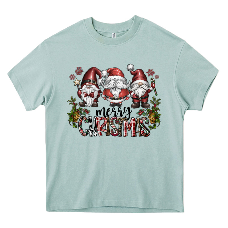 Merry Christmas Heavy Core Tee by CowhideDigitalArt | Teevron