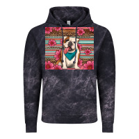 Cloud Black british bulldog floral serape tumbler Vintage Hoodie - Artiststas