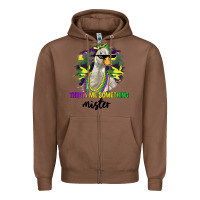 Chestnut throw me something mister Zipper Hoodie - LillyAllenDesigns