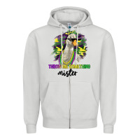 Dove Grey throw me something mister Zipper Hoodie - LillyAllenDesigns