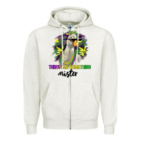 Oatmeal Heather throw me something mister Zipper Hoodie - LillyAllenDesigns