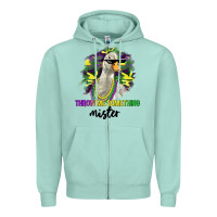 Seafoam throw me something mister Zipper Hoodie - LillyAllenDesigns