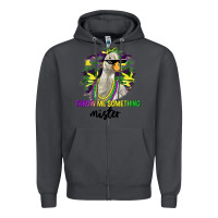Smoke throw me something mister Zipper Hoodie - LillyAllenDesigns