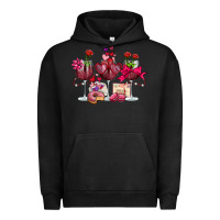 Valentine's Day Wine Glasses Urban Hoodie | Teevron