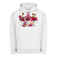 Pigment Lunar Rock valentine's day wine glasses Urban Hoodie - OliviaCreatesArt