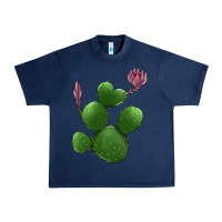 Navy heart cactus Urban Heavy Tee - Jasminsmagicworld