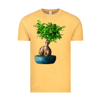 Vintage Mustard Ficus Ginsenge Vintage Tee - LillyAllenDesigns