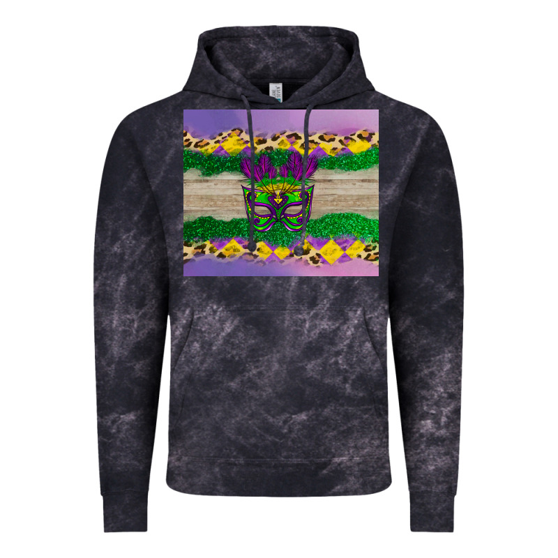 Mardi Gras Mask Vintage Hoodie by AdoDesignShop | Teevron