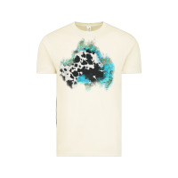Vintage Arctic cowhide turquoise patch Vintage Tee - AdoDesignShop