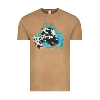 Vintage Camel cowhide turquoise patch Vintage Tee - AdoDesignShop