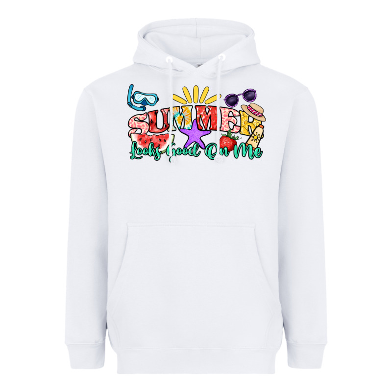 Summer Looks Good On Me Heavyweight Hoodie by NancyCooperArtShop | Teevron