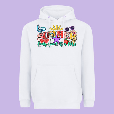 Summer Looks Good On Me Heavyweight Hoodie Designed By Nancycooperartshop