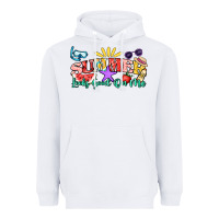 White summer looks good on me Heavyweight Hoodie - NancyCooperArtShop