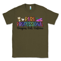 Army Green paraprofessional Classic Tee - MaliasSmallBusiness