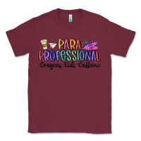 Burgundy paraprofessional Classic Tee - MaliasSmallBusiness