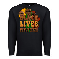 Black black lives matter Premium Sweatshirt - NancyCooperArtShop