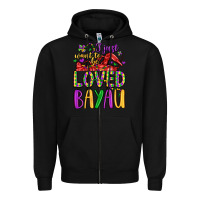 Black i just want to be loved bayau Zipper Hoodie - LillyAllenDesigns