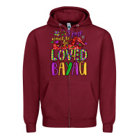 Burgundy i just want to be loved bayau Zipper Hoodie - LillyAllenDesigns