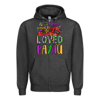 Charcoal Heather i just want to be loved bayau Zipper Hoodie - LillyAllenDesigns