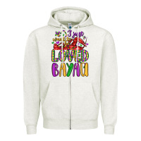 Oatmeal Heather i just want to be loved bayau Zipper Hoodie - LillyAllenDesigns