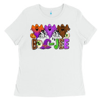 White Boo-Jee Ladies Tee - texasbilliewilder
