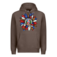 Coffee dominican sunflower Premium Hoodie - texasbilliewilder