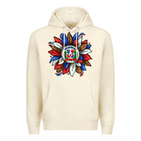 Sandshell dominican sunflower Premium Hoodie - texasbilliewilder