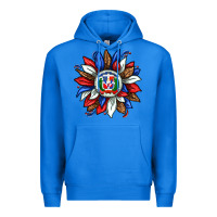 True Royal dominican sunflower Premium Hoodie - texasbilliewilder