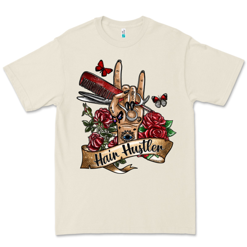 Hair Hustler 3 Premium Tee by SublimationCraftShop | Teevron