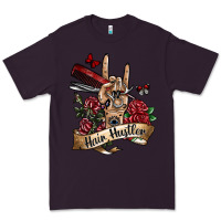 Plum hair hustler 3 Premium Tee - SublimationCraftShop