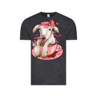 Vintage Black valentines day lamb Vintage Tee - Jasminsmagicworld