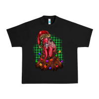 Black christmas rooster Urban Heavy Tee - BarkalooDesign