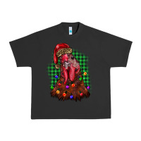 Pigment Black christmas rooster Urban Heavy Tee - BarkalooDesign
